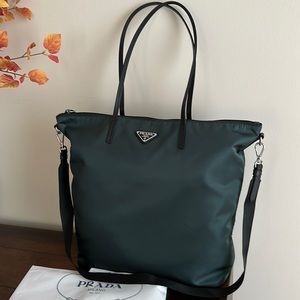 Prada Tessuto Nylon Shopping Tote